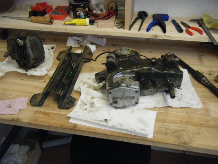 Motor: Sachs 505/2BX