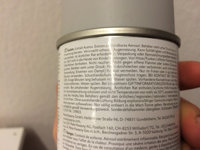 Grundierung/Filler Rückseite 2