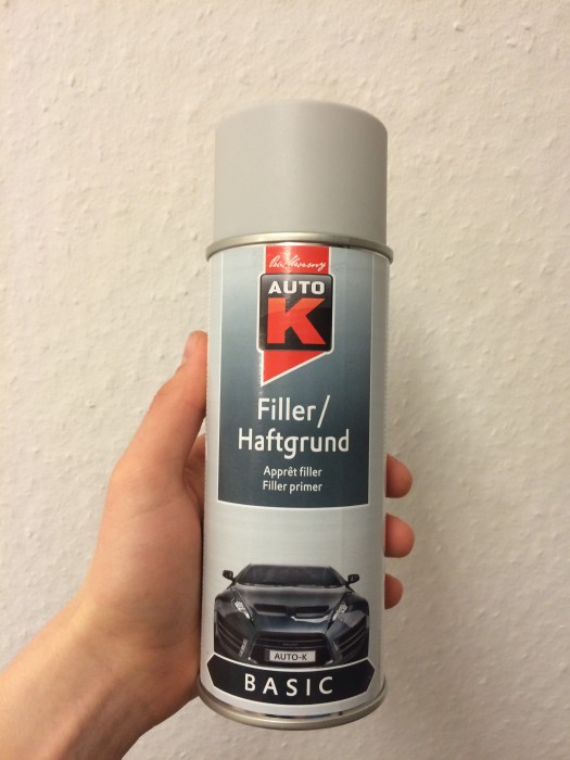 Grundierung/Filler Vorderseite