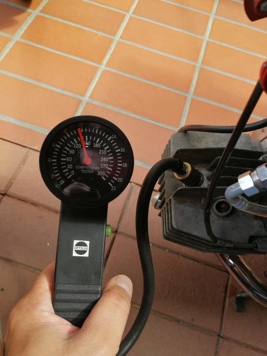 Kompression warmer Motor